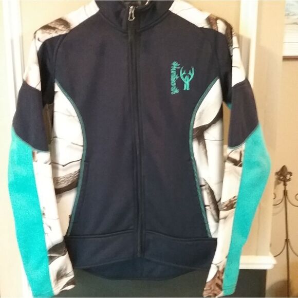 Huntworth Full Zip Camo Jacket Women's Size Small - Picture 4 of 9